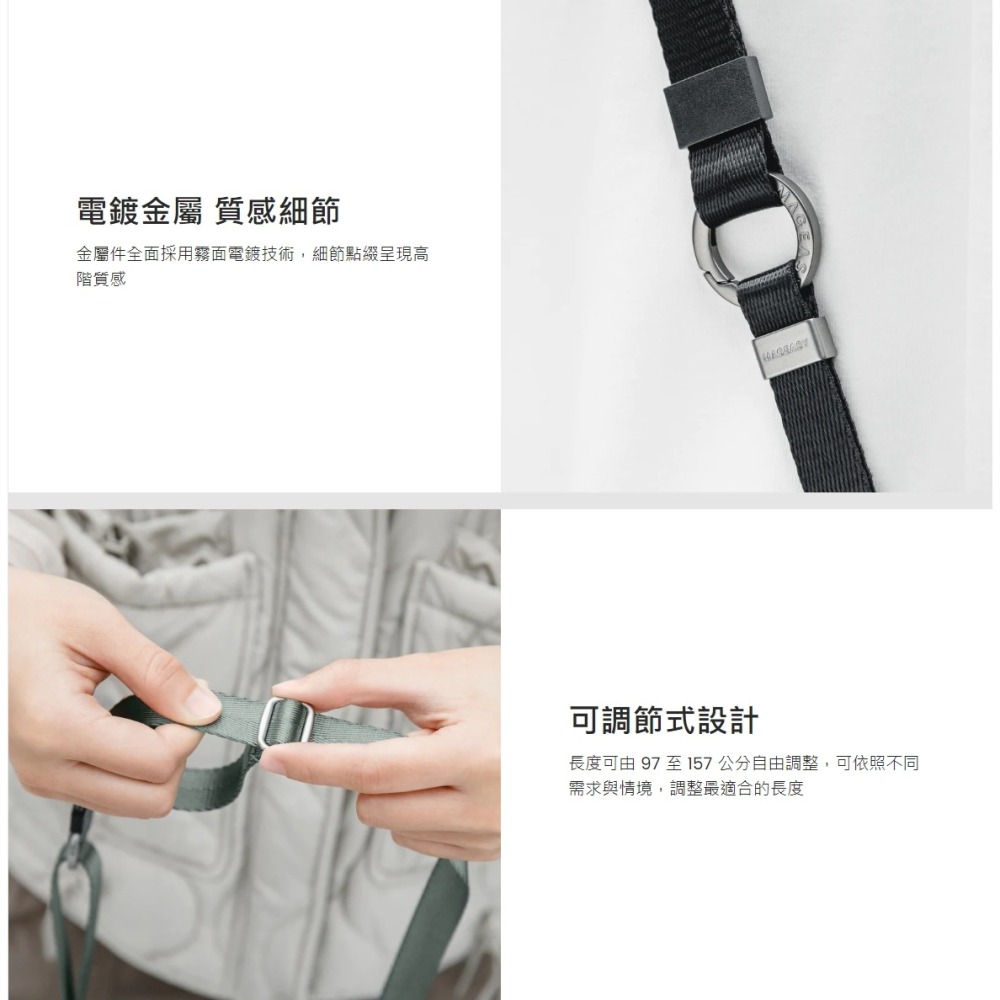 2-in-1 UTILITY STRAP 二合一掛繩 / 掛繩片組-細節圖3