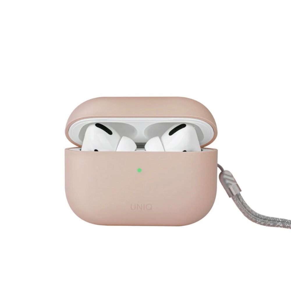 Lino 素色簡約液態矽膠藍牙耳機保護套(附掛繩) AirPods Pro 第2代-規格圖11