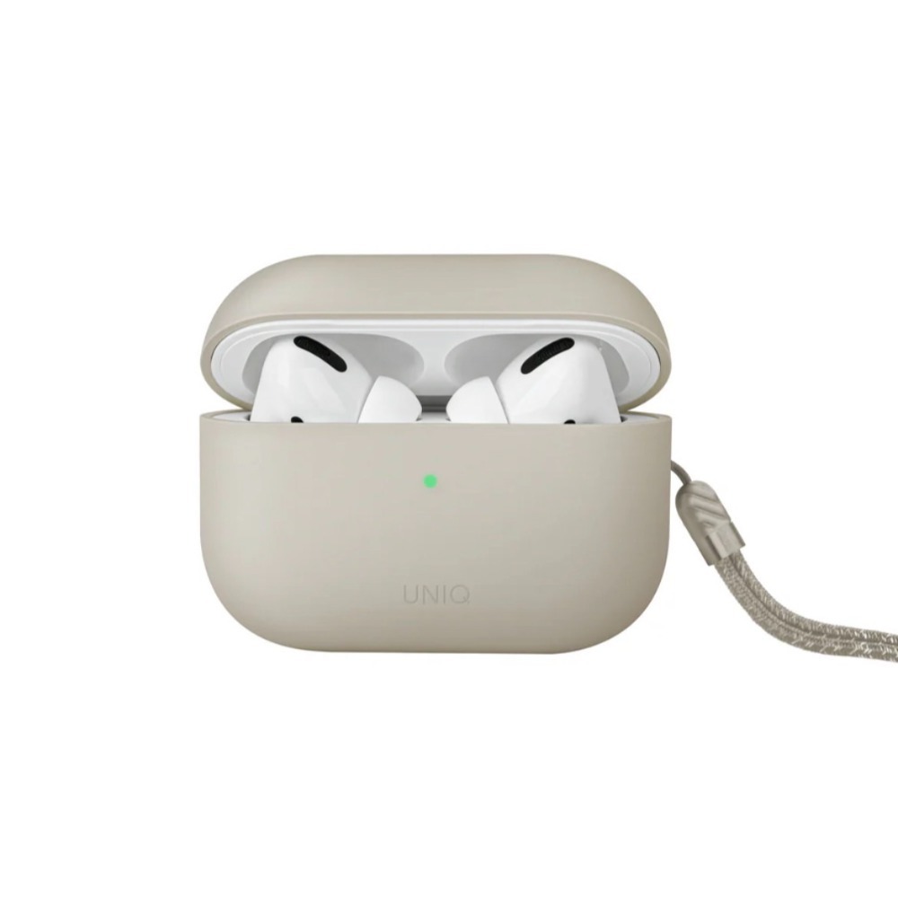 Lino 素色簡約液態矽膠藍牙耳機保護套(附掛繩) AirPods Pro 第2代-規格圖11