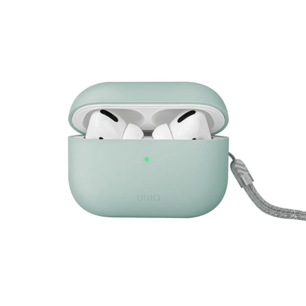 Lino 素色簡約液態矽膠藍牙耳機保護套(附掛繩) AirPods Pro 第2代-規格圖11