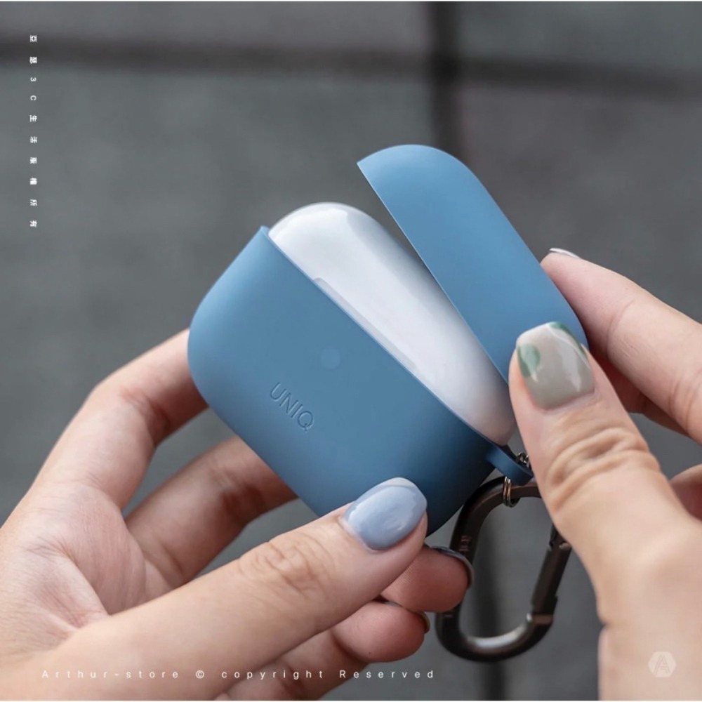 Nexo 耳掛運動液態矽膠藍牙耳機保護套(附登山扣) AirPods Pro 第2代-細節圖10