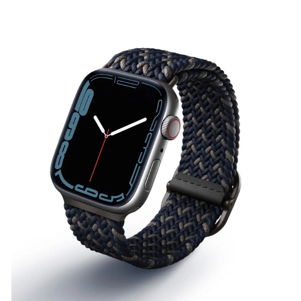 Aspen DE Apple Watch 雙色防潑水高彈力編織單圈錶帶 38/40/41mm & 42/44/45mm-細節圖9