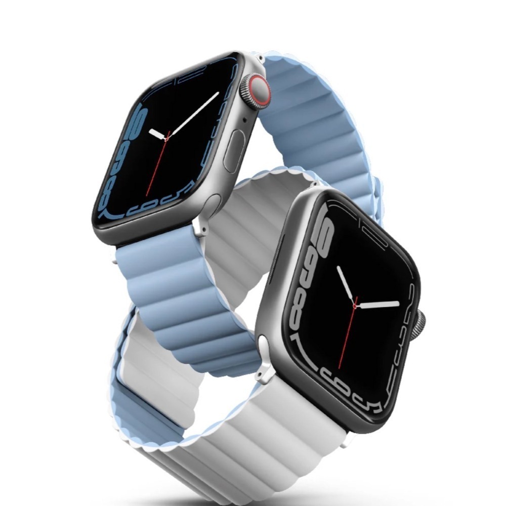 Revix Apple Watch 雙色防水矽膠磁吸錶帶 38/40/41mm & 42/44/45/49mm 共用款-規格圖11