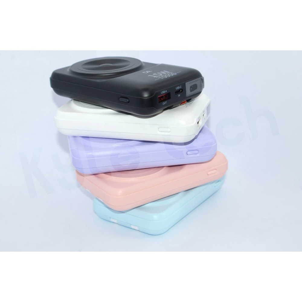 22.5W 馬卡龍10000mAh行動電源 (PD+QC+15W磁吸無線充電)-細節圖10