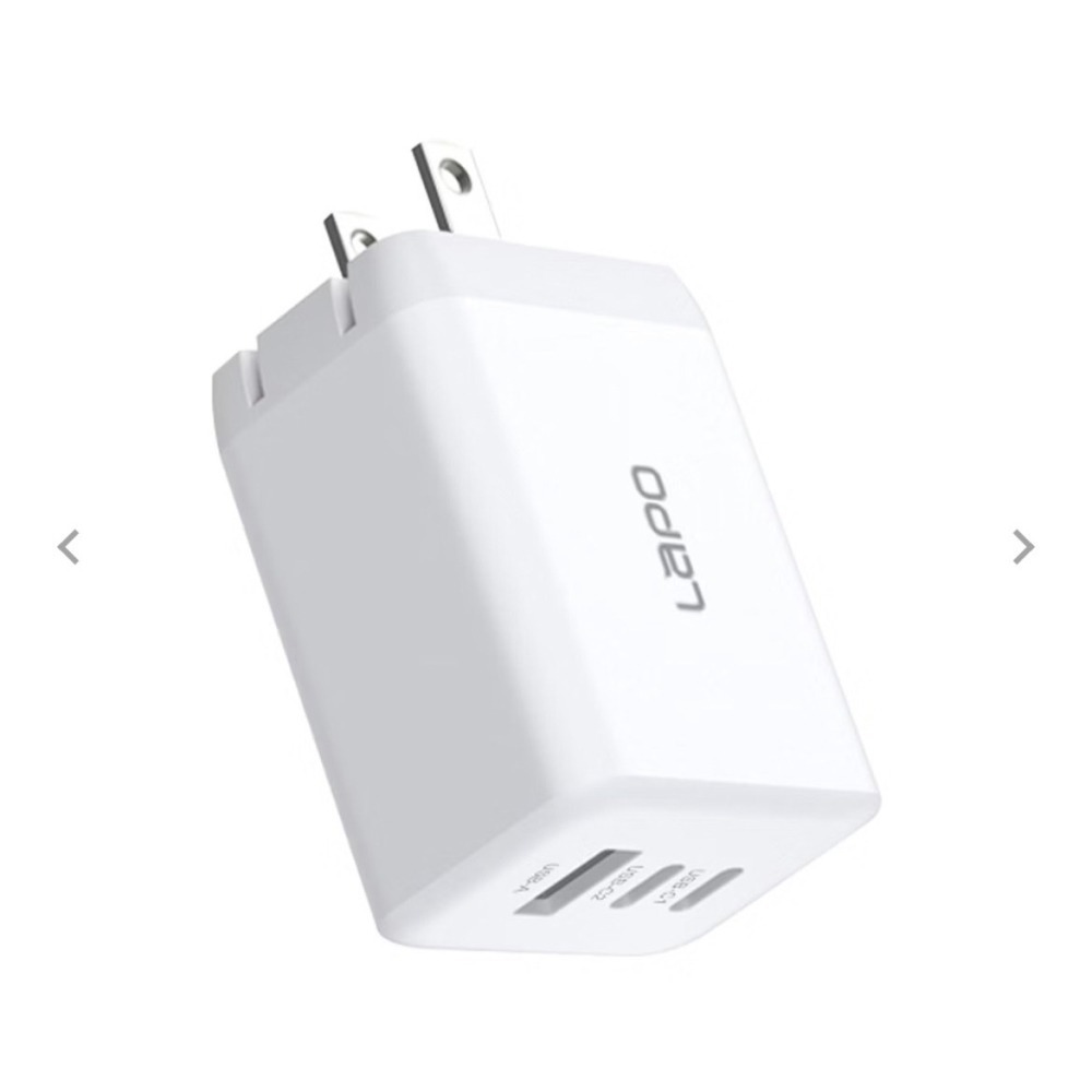 65W三孔快充氮化鎵電源供應器-細節圖2