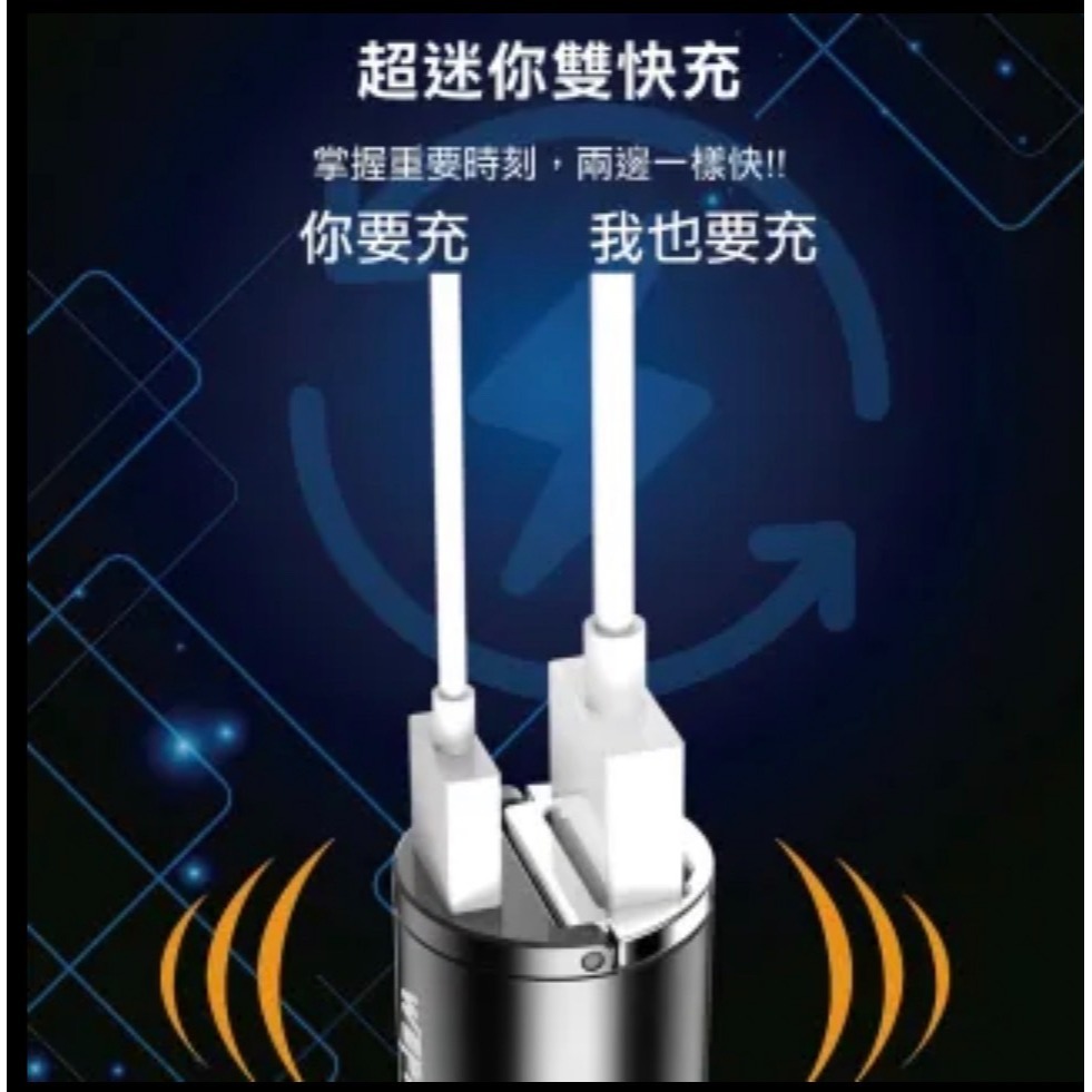 Wephone 極速45W雙孔PD+QC 迷你拉環車充/車用充電器(Type-C/USB-A)-細節圖3