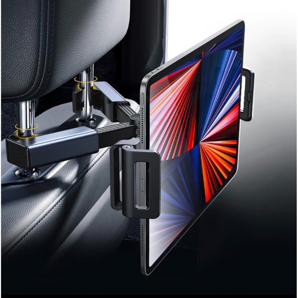 Lisen 巨力車載後頭枕支架(汽車支架/手機支架/曲面專用)-細節圖6