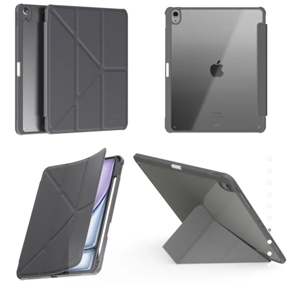 Hipporizz  iPad Air 11＂Origo晶透筆槽防摔殼-11＂(2024)10.9＂(2022,2022-細節圖7