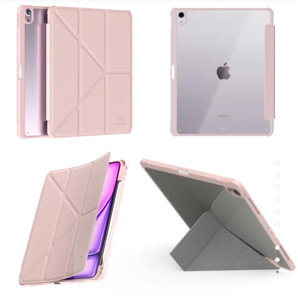 Hipporizz  iPad Air 11＂Origo晶透筆槽防摔殼-11＂(2024)10.9＂(2022,2022-細節圖10