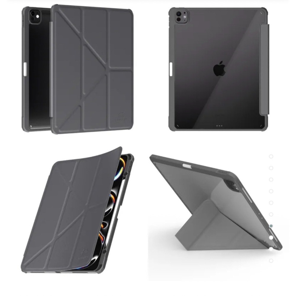 【Hipporizz】iPad Pro 11＂ Origo 晶透筆槽防摔殼-11＂(2024)-細節圖7