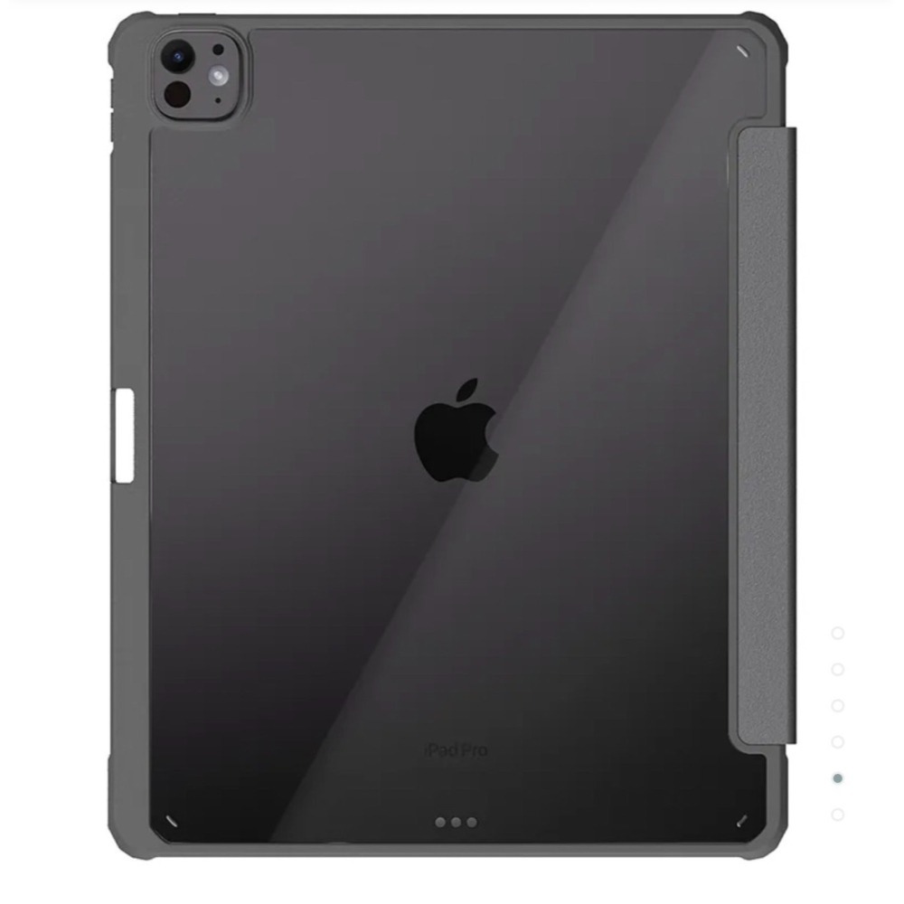 【Hipporizz】iPad Pro 13＂ Origo 晶透筆槽防摔殼-13＂(2024)-細節圖5