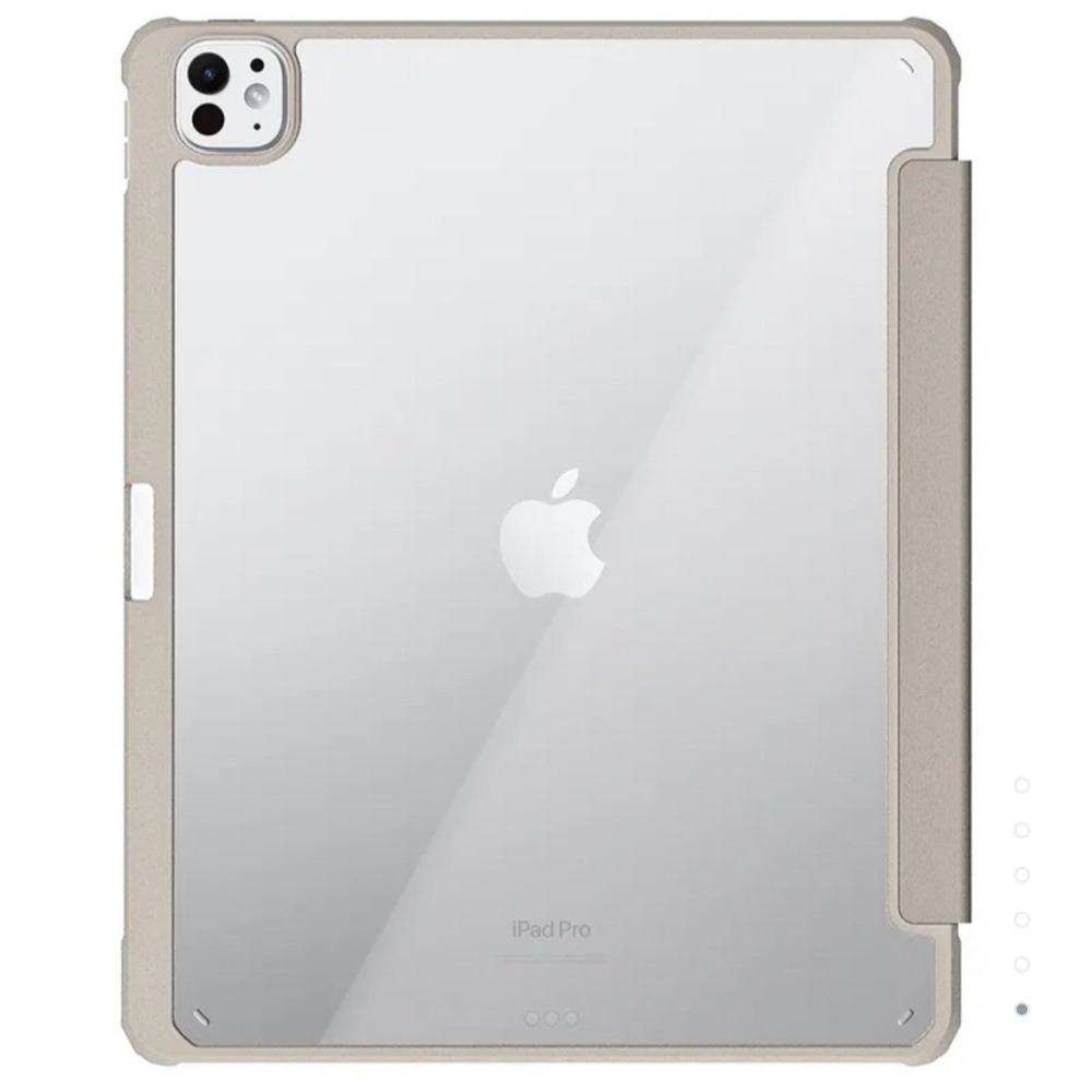 【Hipporizz】iPad Pro 13＂ Origo 晶透筆槽防摔殼-13＂(2024)-細節圖6
