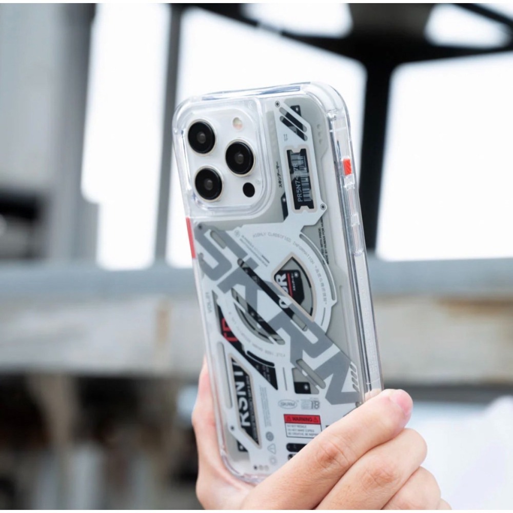 SKINARMA 日本東京 EKHO 品牌電路板磁吸防摔手機殼 附掛繩環 iPhone 15 Pro / Pro Max-細節圖2