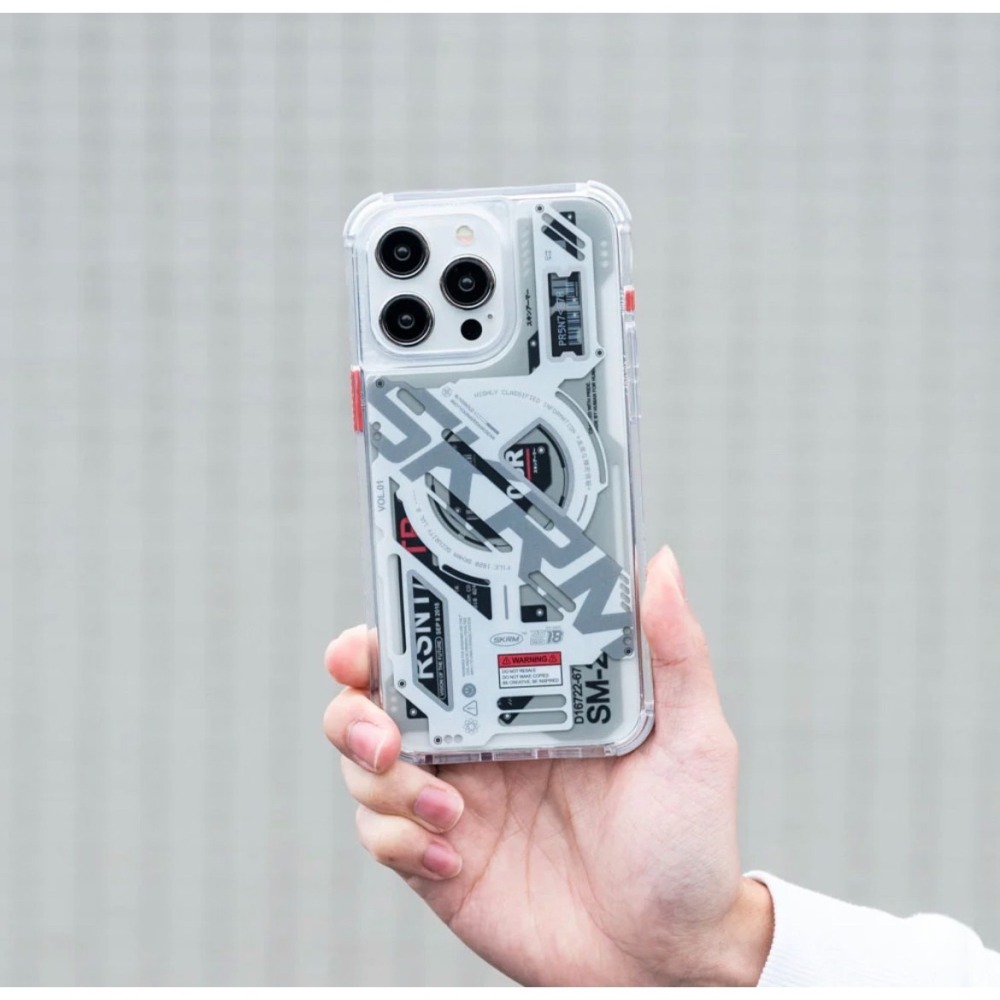 SKINARMA 日本東京 EKHO 品牌電路板磁吸防摔手機殼 附掛繩環 iPhone 15 Pro / Pro Max-細節圖3