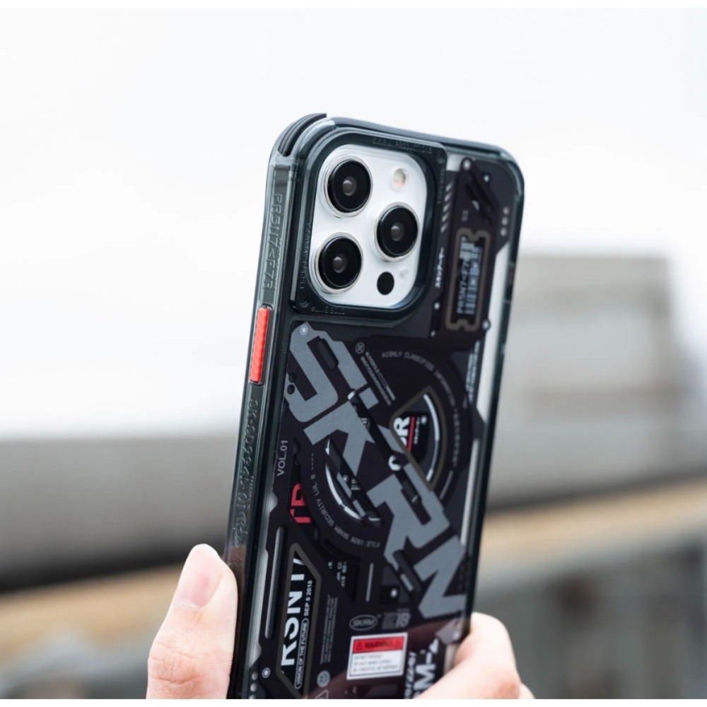 SKINARMA 日本東京 EKHO 品牌電路板磁吸防摔手機殼 附掛繩環 iPhone 15 Pro / Pro Max-細節圖5