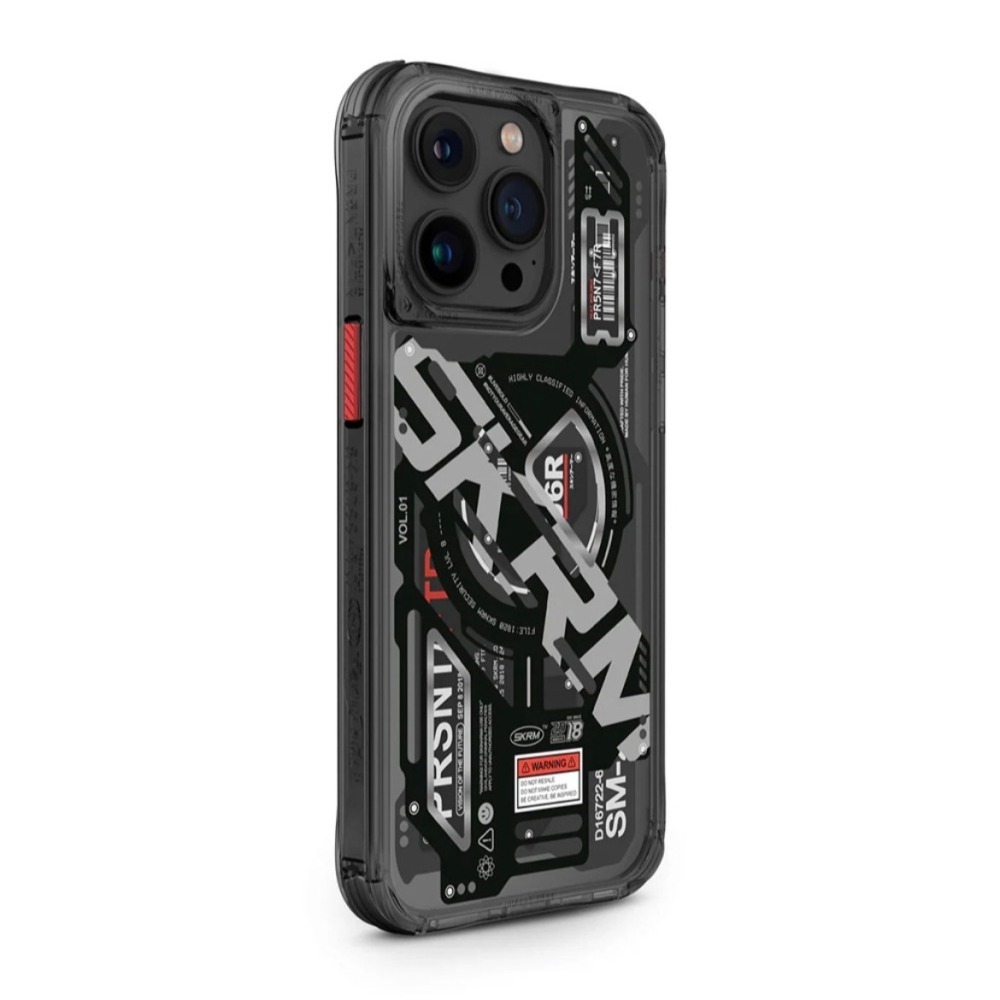 SKINARMA 日本東京 EKHO 品牌電路板磁吸防摔手機殼 附掛繩環 iPhone 15 Pro / Pro Max-細節圖6