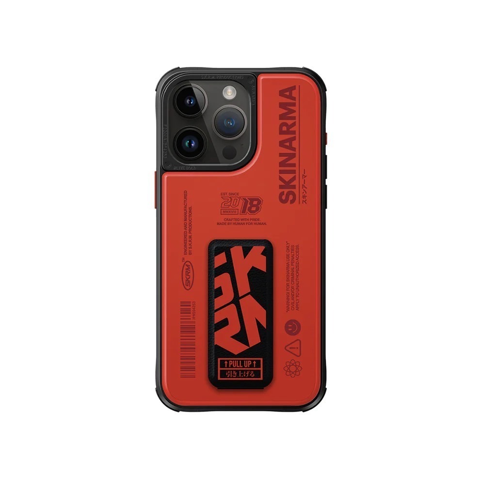 SKINARMA 日本東京 Spunk 磁吸充電支架防摔手機殼 iPhone 15 Pro / Pro Max-細節圖10