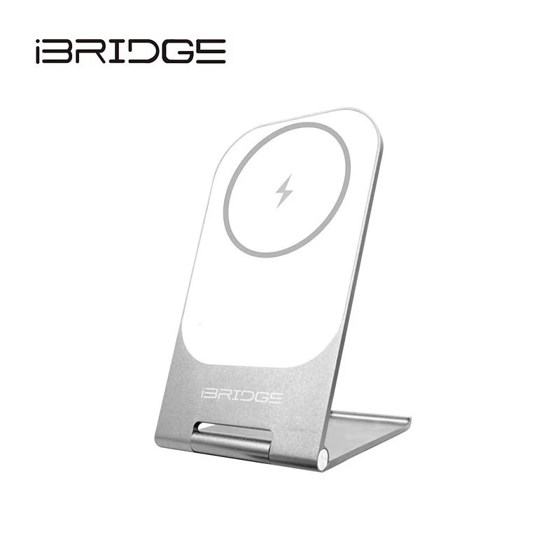 【iBRIDGE】15W超輕薄金屬支架無線充電器(IBW010)-規格圖2