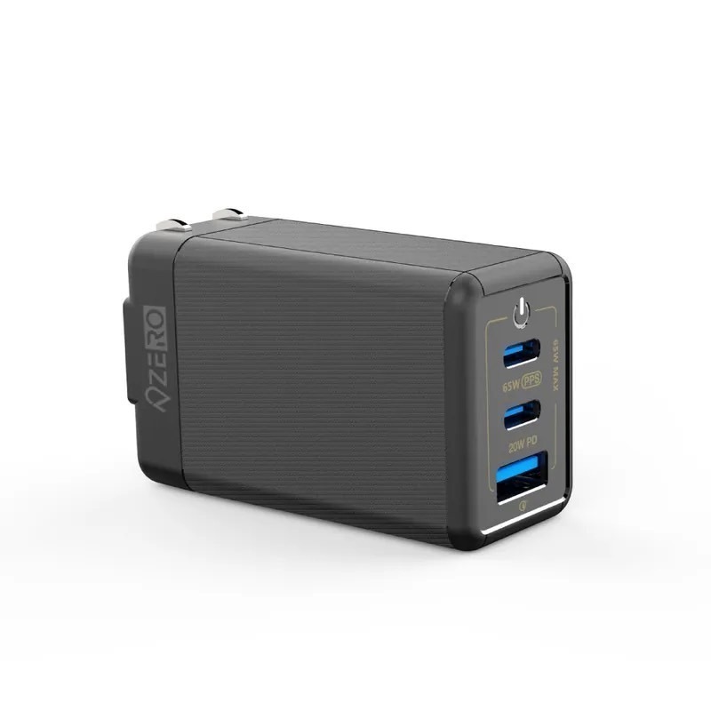 【ZERO | 零式創作】 ZEUS+ 65W 氮化鎵快速充電器 黑色-細節圖2