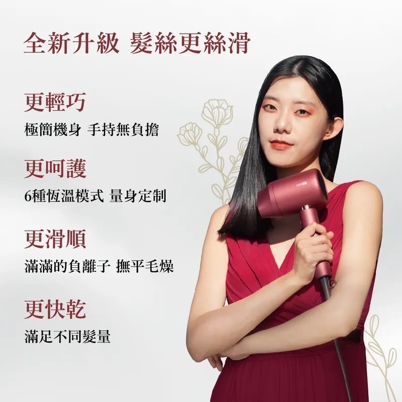 【ZERO｜零式創作】 AERIAL+柔潤修護負離子吹風機-細節圖2