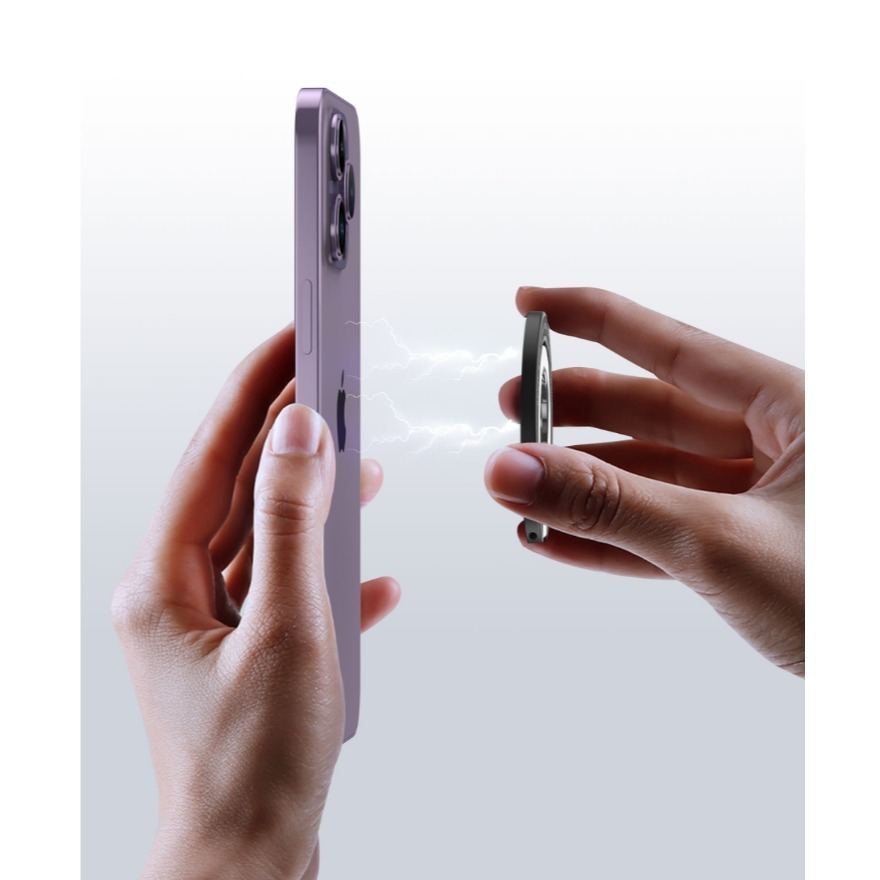 兩段式MagSafe磁吸磁吸指環 旋轉支架 磁吸指環扣 充電支架 旋轉手機架 懶人支架 鋁合金支架-細節圖11