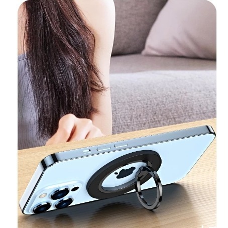 360度可旋轉MagSafe磁吸指環支架 磁吸無線充 360°旋轉支架 手機支架 合金支架  折疊懶人支架 金屬支架-細節圖3