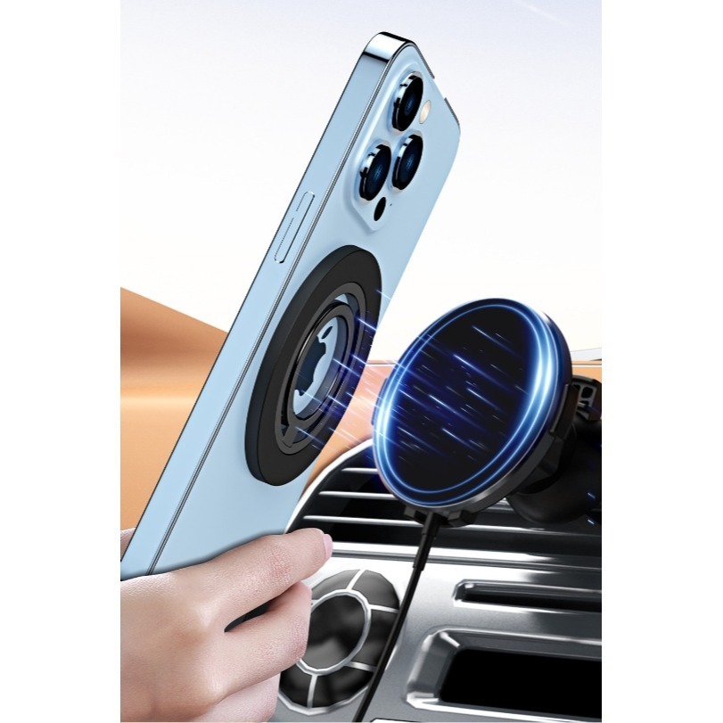 360度可旋轉MagSafe磁吸指環支架 磁吸無線充 360°旋轉支架 手機支架 合金支架  折疊懶人支架 金屬支架-細節圖9