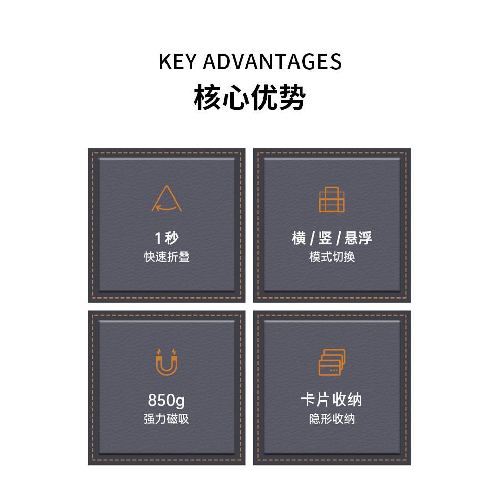 MagSafe磁吸皮革卡夾-細節圖5