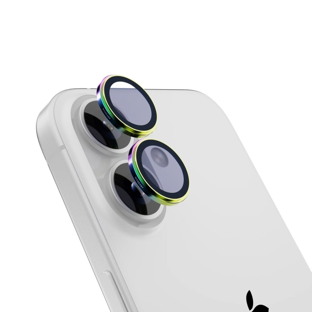 Lenz 藍寶石鏡頭保護貼 iPhone 16 & 16 Plus-細節圖6