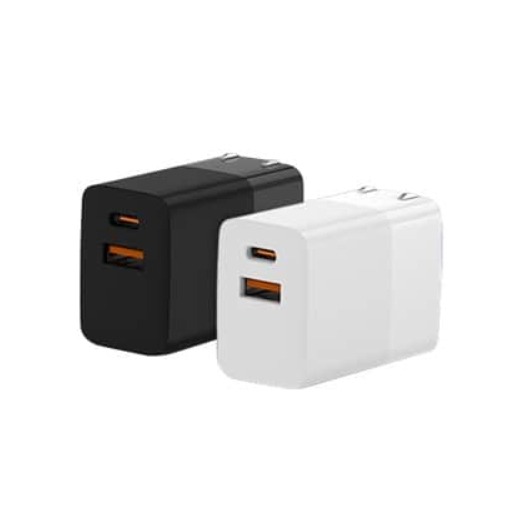 GAN氮化鎵 摺疊雙孔充電器 47W-細節圖2