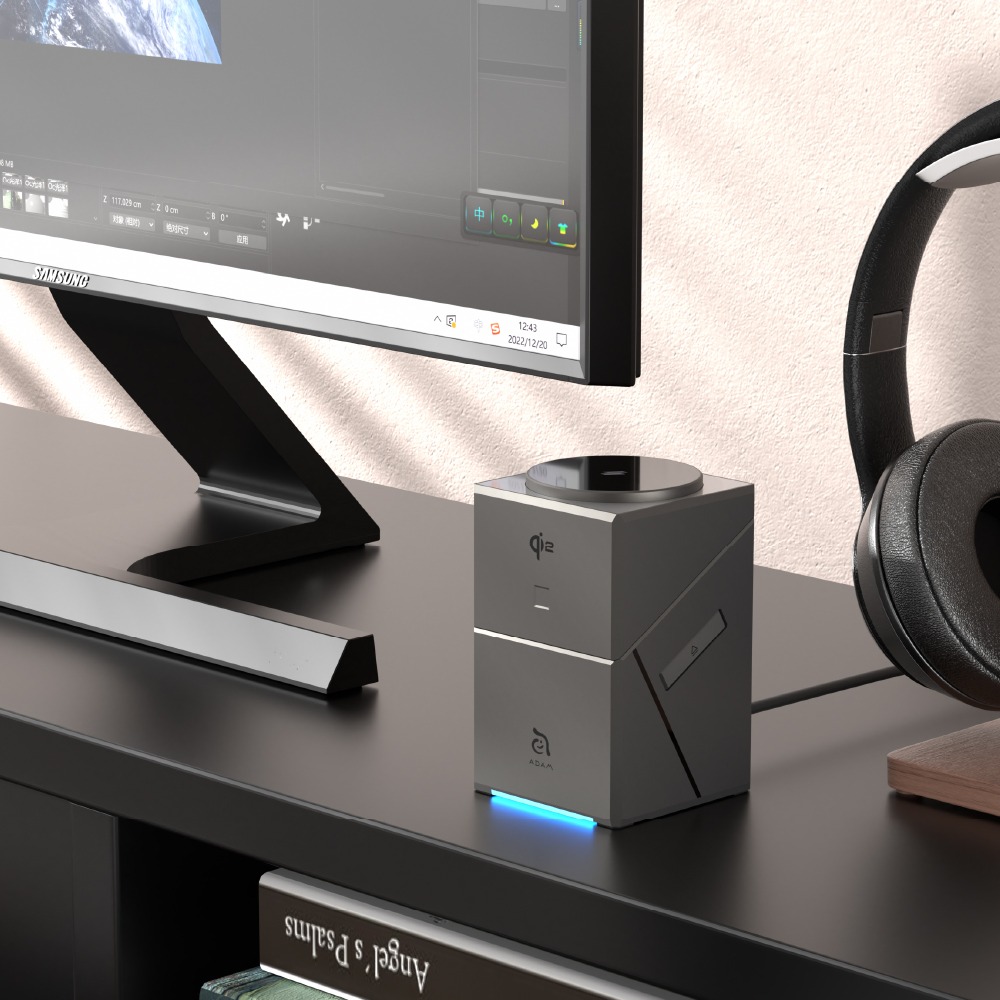 Mag Qube Qi2 立方體智慧型三合一旅行磁吸無線充電座 鈦-細節圖8