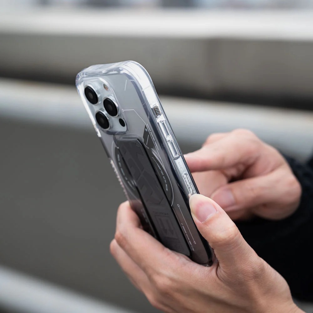 Helio 磁吸支架防摔手機殼 附掛繩環 iPhone 16 Pro / Pro Max-細節圖3