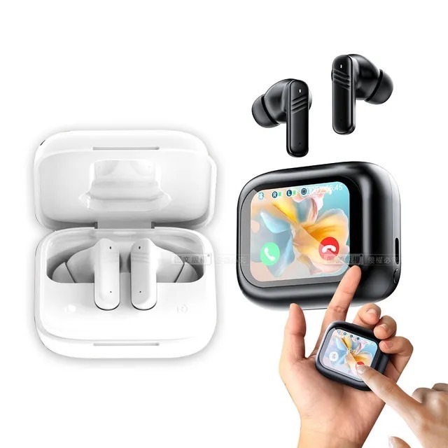 全彩觸控螢幕 ANC主動降噪 真無線藍牙耳機-細節圖2