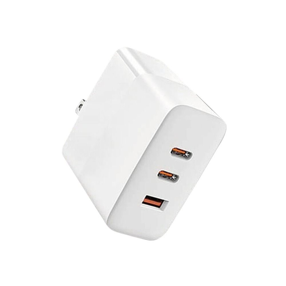 氮化鎵三孔充電頭 Type-C/USB 三機同充 PD+QC 折疊AC插頭 BSMI認證-細節圖2