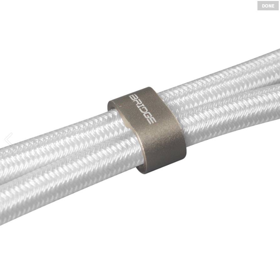 【iBRIDGE】編織掛繩急速充電線-140cm (IBA009)-細節圖6