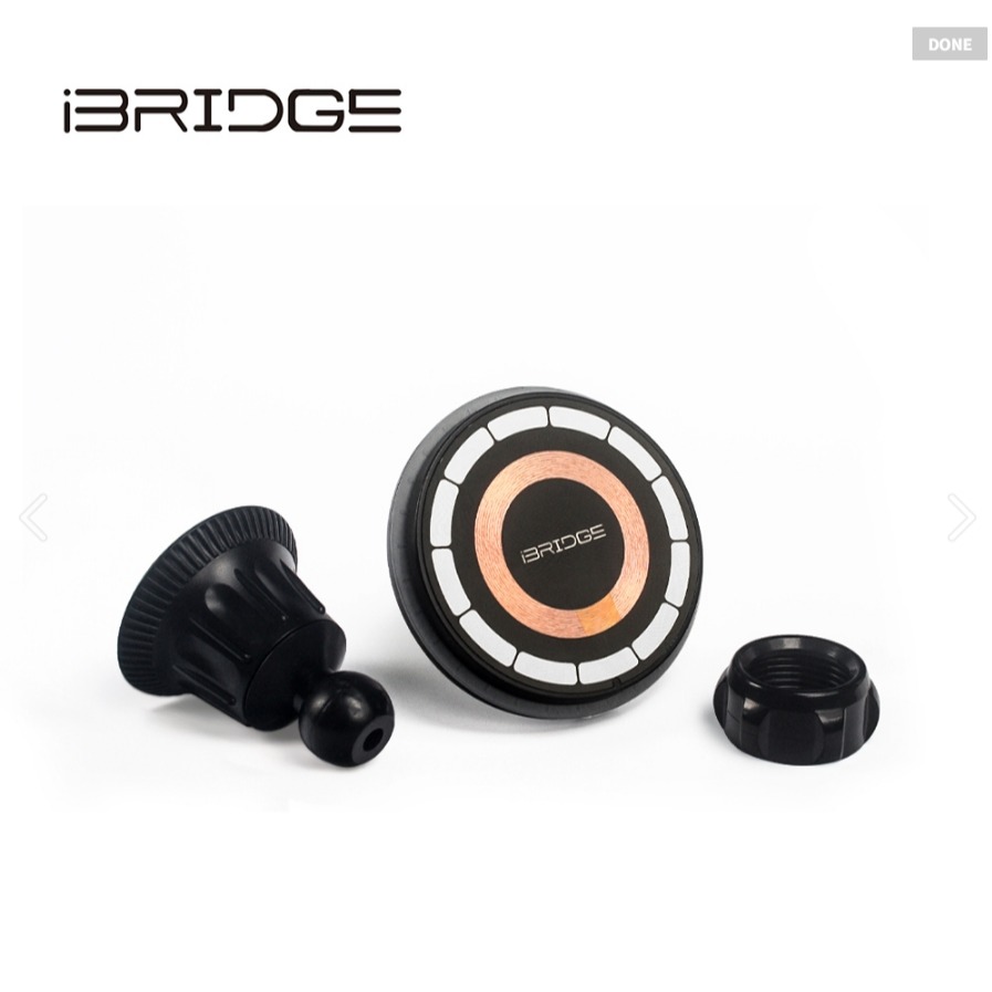 【iBRIDGE】15W磁吸式透明車載無線充電器 (IBW018)-細節圖3