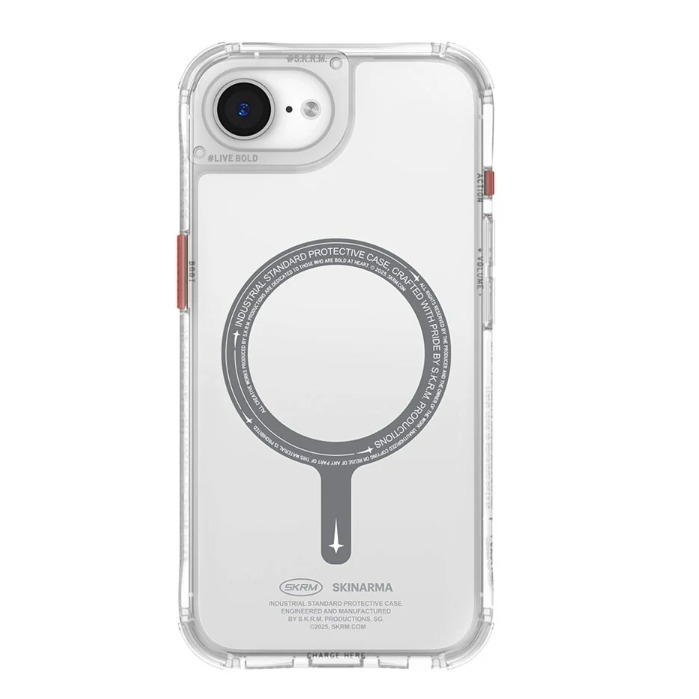 Saido 低調風格磁吸防摔手機殼 附掛繩環 iPhone 16e 系列-細節圖3