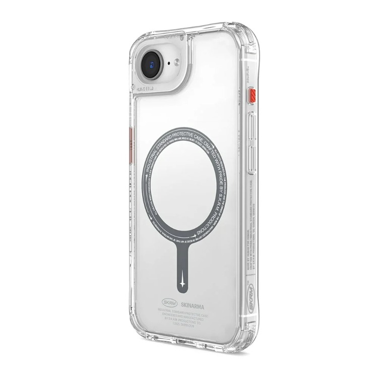 Saido 低調風格磁吸防摔手機殼 附掛繩環 iPhone 16e 系列-細節圖4