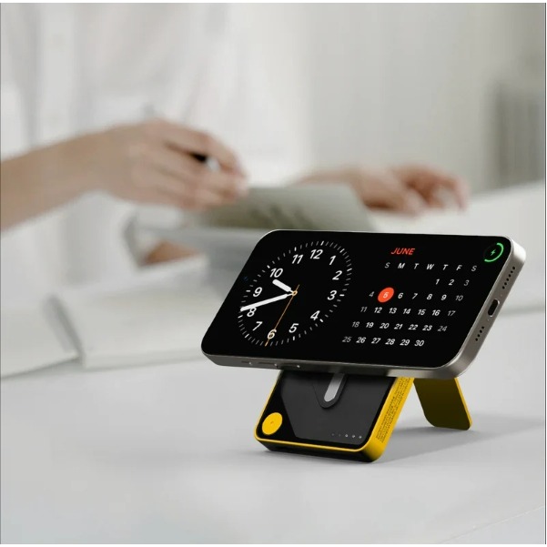 1-Power X Pro 5000mAh 磁吸內建USB-C線行動電源-附支架-細節圖6