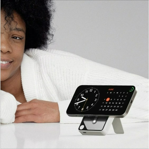 1-Power X Pro+ 10000mAh 磁吸內建USB-C線行動電源-附支架-細節圖2