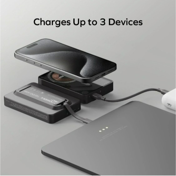 1-Power X Pro+ 10000mAh 磁吸內建USB-C線行動電源-附支架-細節圖4