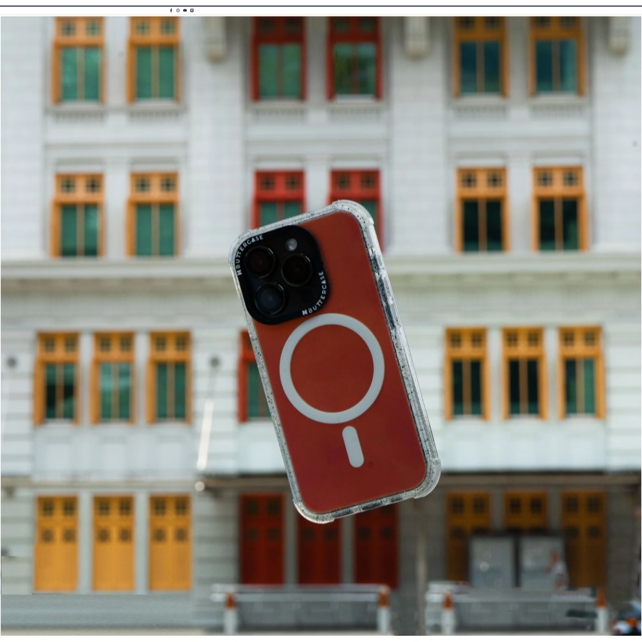 Inspire 磁吸防摔手機殼 白邊 iPhone 15 Pro / Pro Max-細節圖2