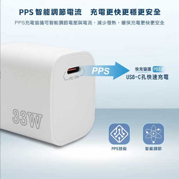 KooPinPD33W Type-C 手機快速充電器-細節圖3