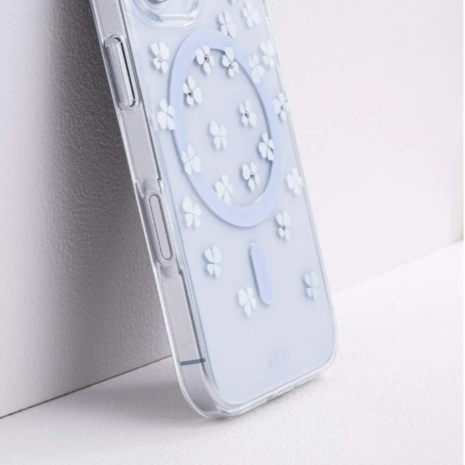 磁吸防摔手機殼 鑲鑽四葉草 iPhone 16 系列-細節圖4