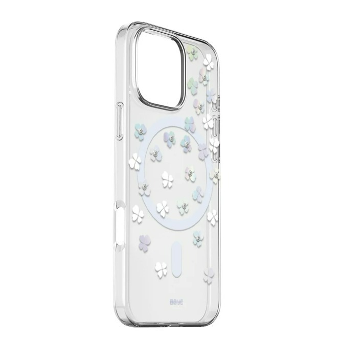 磁吸防摔手機殼 鑲鑽四葉草 iPhone 16 系列-細節圖6