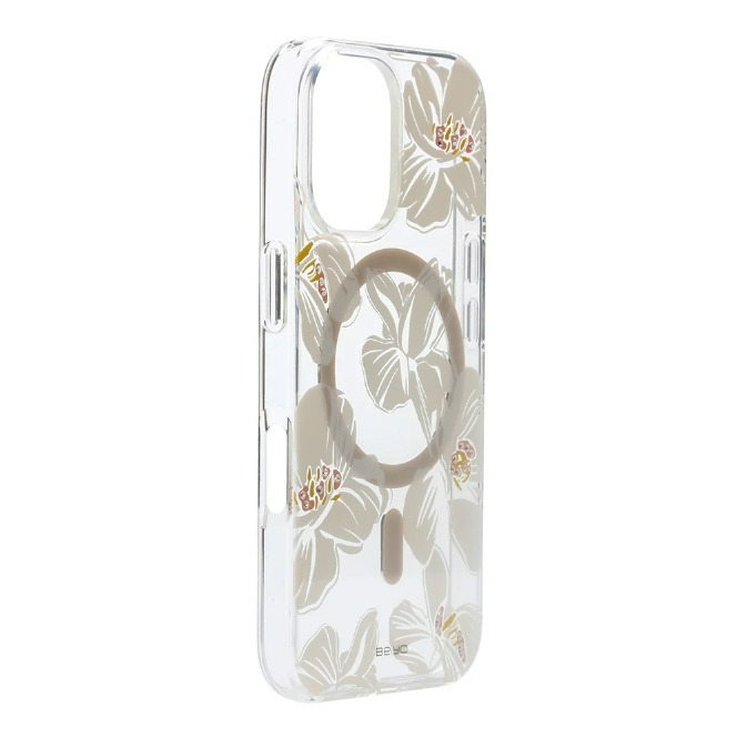 磁吸防摔手機殼 鑲鑽山茶花 iPhone 16 系列-細節圖6