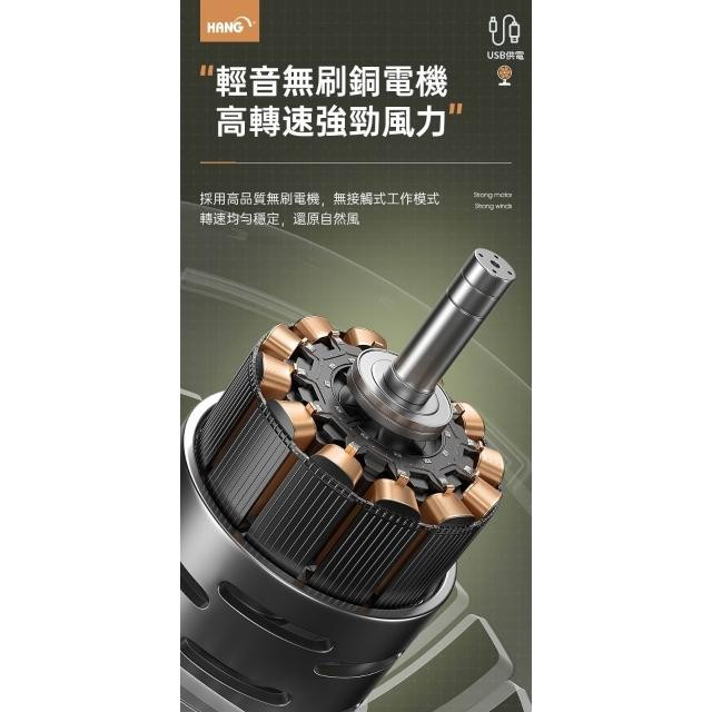 HANG[台灣現貨] HANG A67三合一風扇 隨身風扇 USB小風扇 小夜燈 電風扇 桌面風扇 夾式 掛式-細節圖3