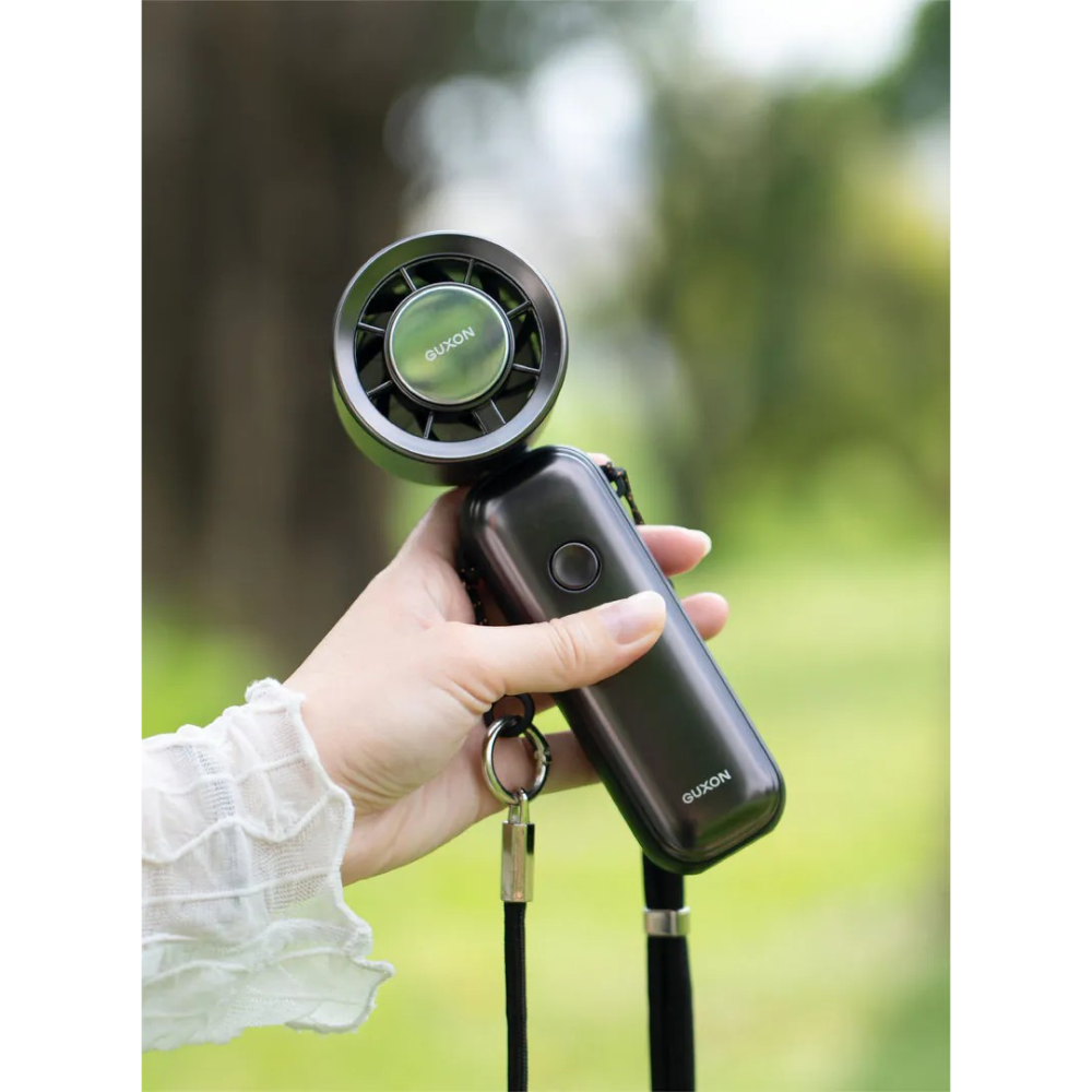 GUXON 巧冰扇 冰敷手持高速風扇-細節圖2