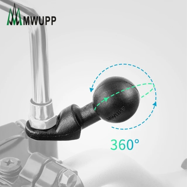 五匹MWUPP 專業摩托車架-章魚-後視鏡(機車手機架/手機支架)-細節圖5