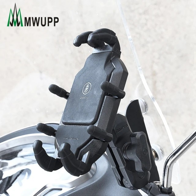 五匹MWUPP Osopro專業摩托車架-甲殼-後視鏡 長版/短版(機車手機架/手機支架)-細節圖5
